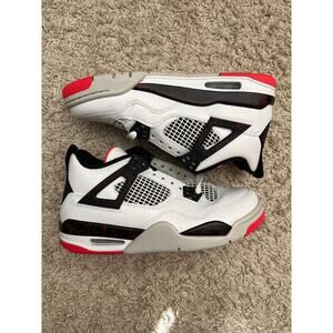 Nike Air Jordan 4 Retro Pale Citron Size 5.5 Youth